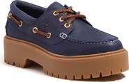 Timberland Stone Street Platform Boat Shoe