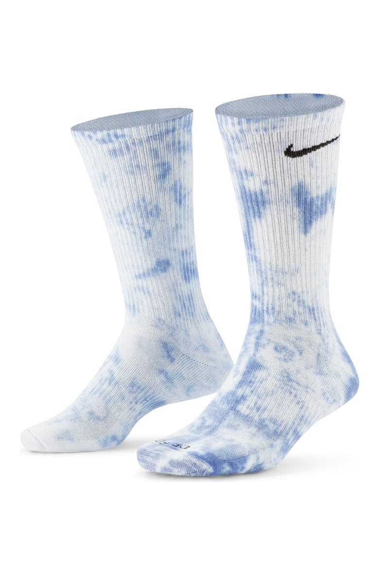 Dri-FIT 2-Pack Assorted Everyday Plus Athletic Socks, Alternate, color, MULTI-COLOR