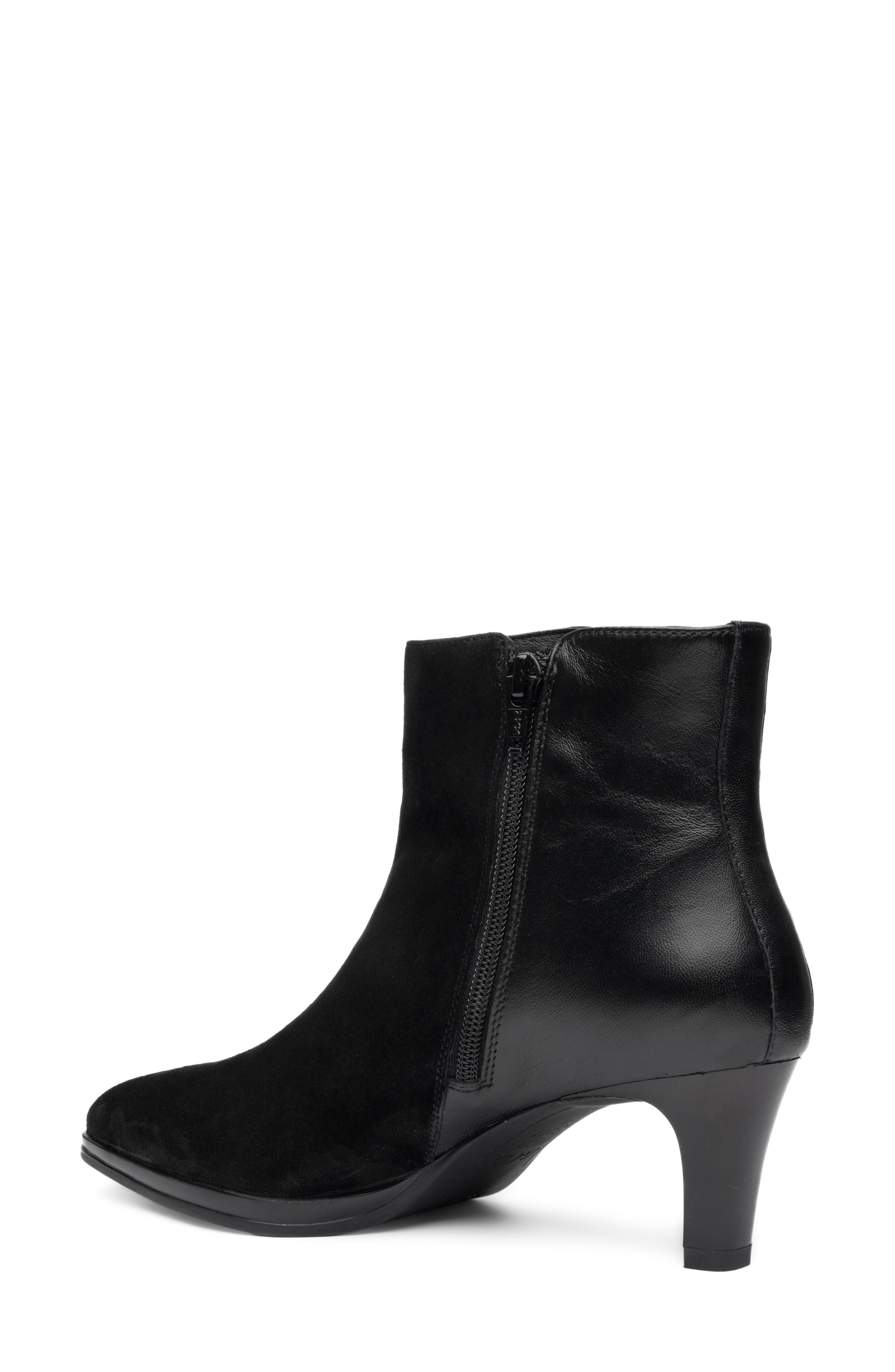 Autumn Pointed Toe Bootie, Alternate, color, BLACK