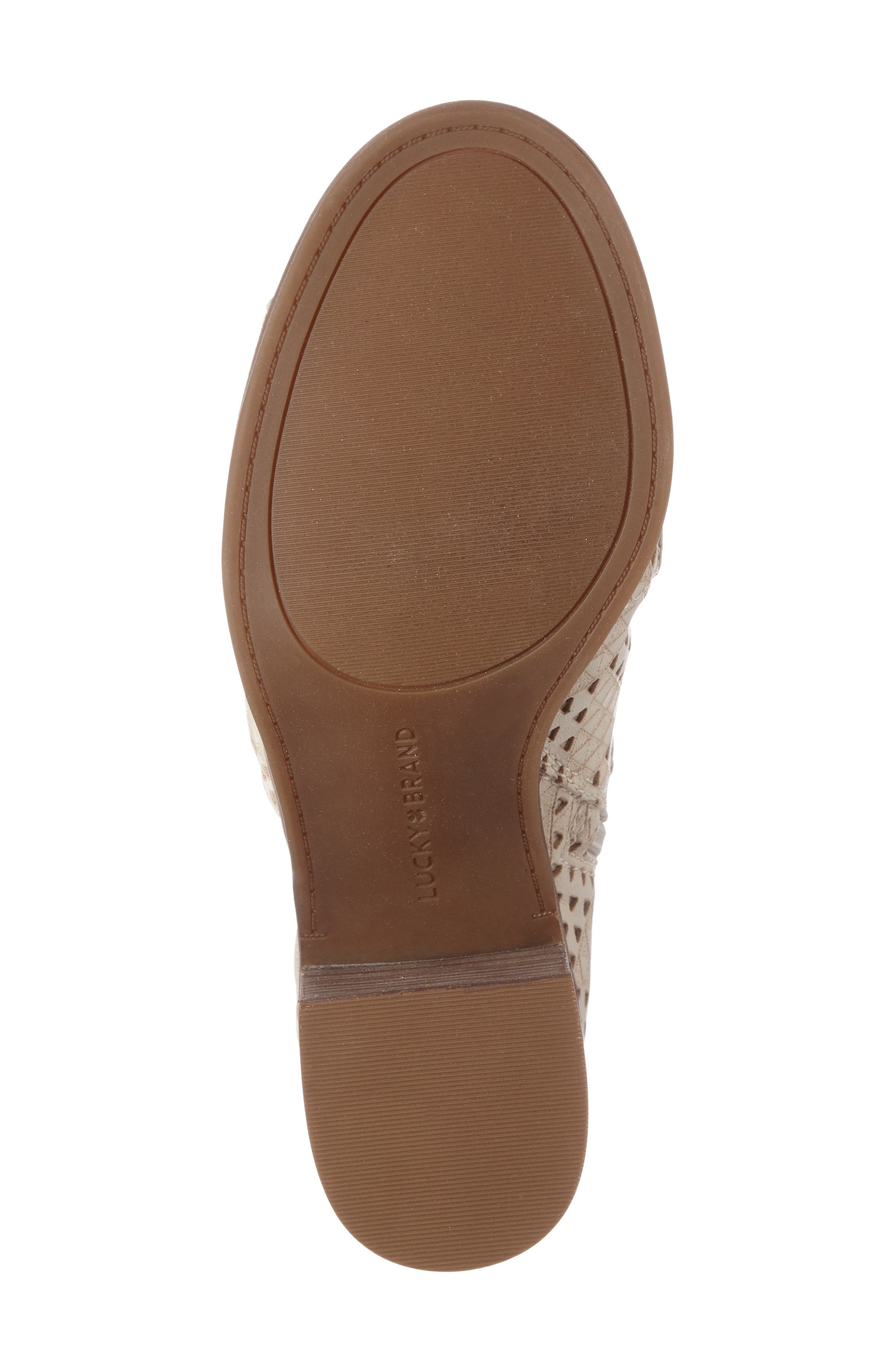 Lucky Kabott Block Heel Sandal, Alternate, color, SANDSHELL LEATHER
