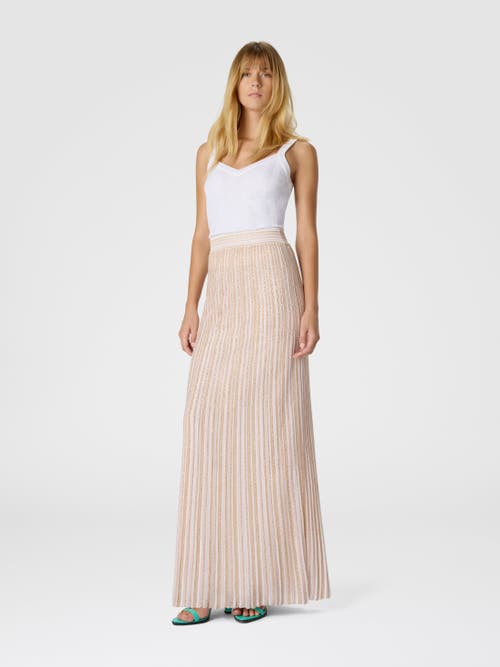 Missoni Sequin-embellished Maxi Skirt In Pink