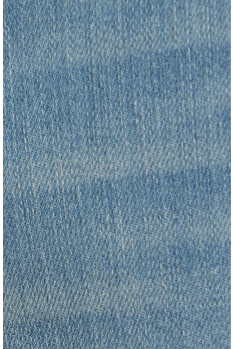 Keren High Waist Wide Leg Cotton Pants, Alternate, color, LIGHT INDIGO