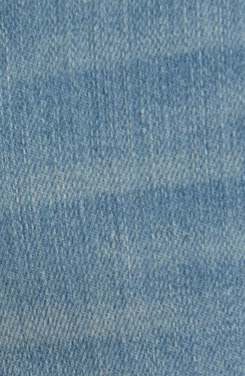 KOBI HALPERIN Keren High Waist Wide Leg Cotton Pants, Alternate, color, Light Indigo