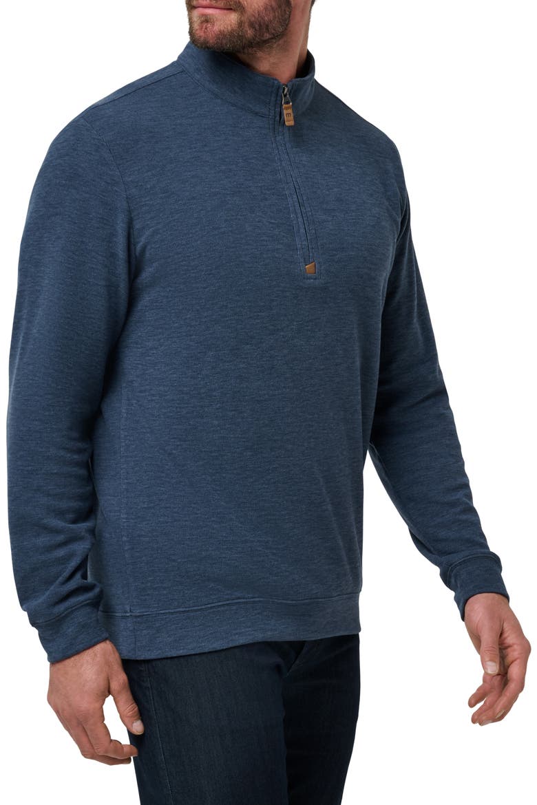Cloud Quarter Zip, Alternate, color, HEATHER NAVY