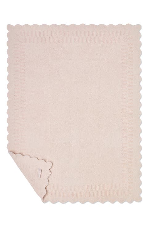 CozyChic® Cotton Seashell Texture Stoller Blanket