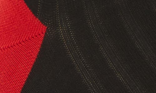 Pantherella Portobello Ribbed Socks In Black