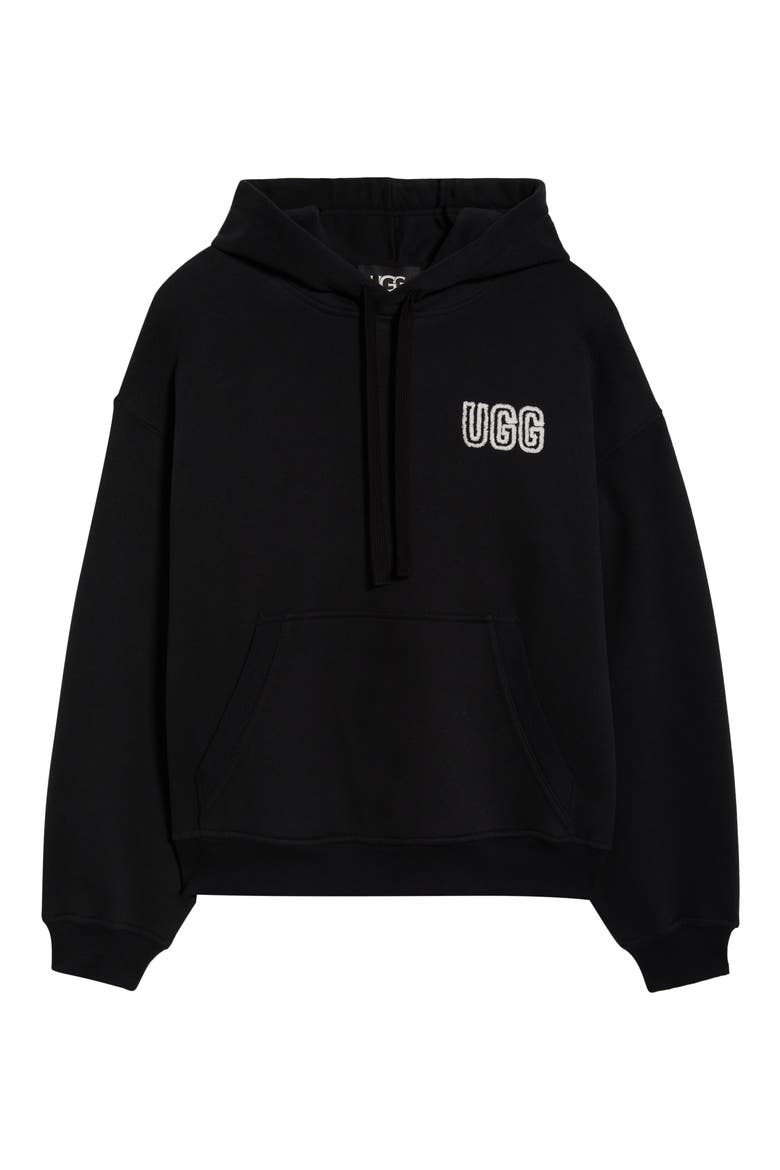 Logo Hoodie, Alternate, color, BLK