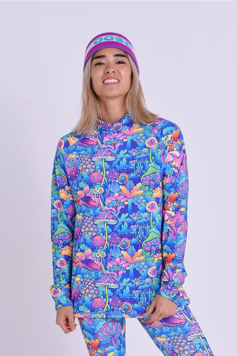 Baselayer Top - How High?? Women's, Main, color, multi-colour