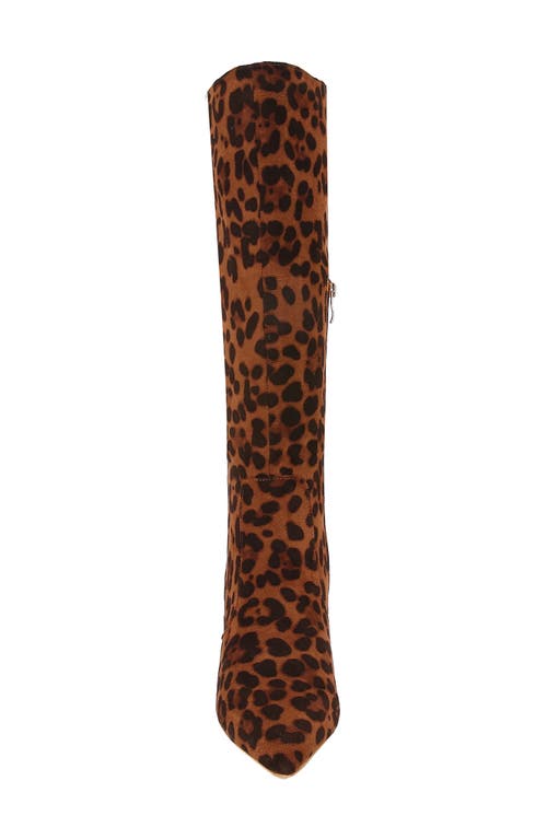 Berness Aster Pointed Toe Boot In Leopard