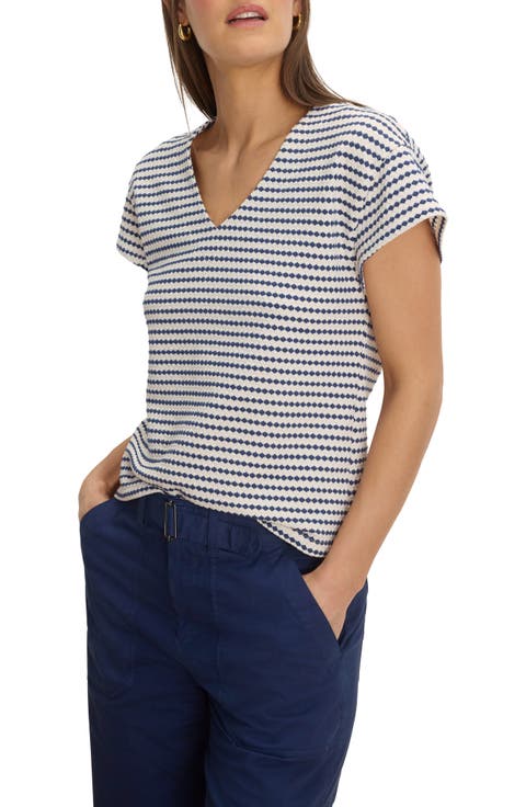 Diamond Stripe Top (Petite)