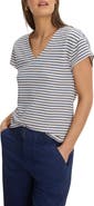 NIC+ZOE Diamond Stripe Top