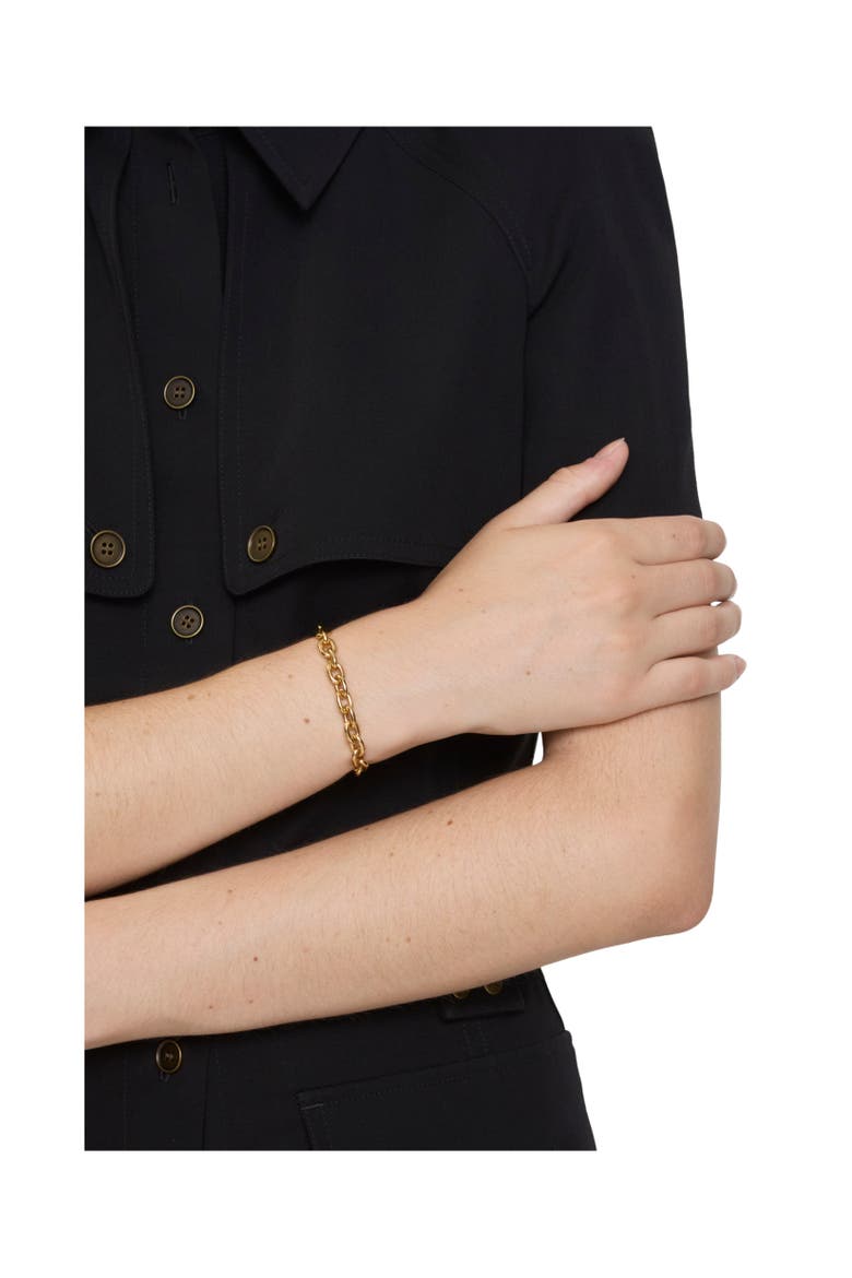 Charm Chain Bracelet, Alternate, color, Gold