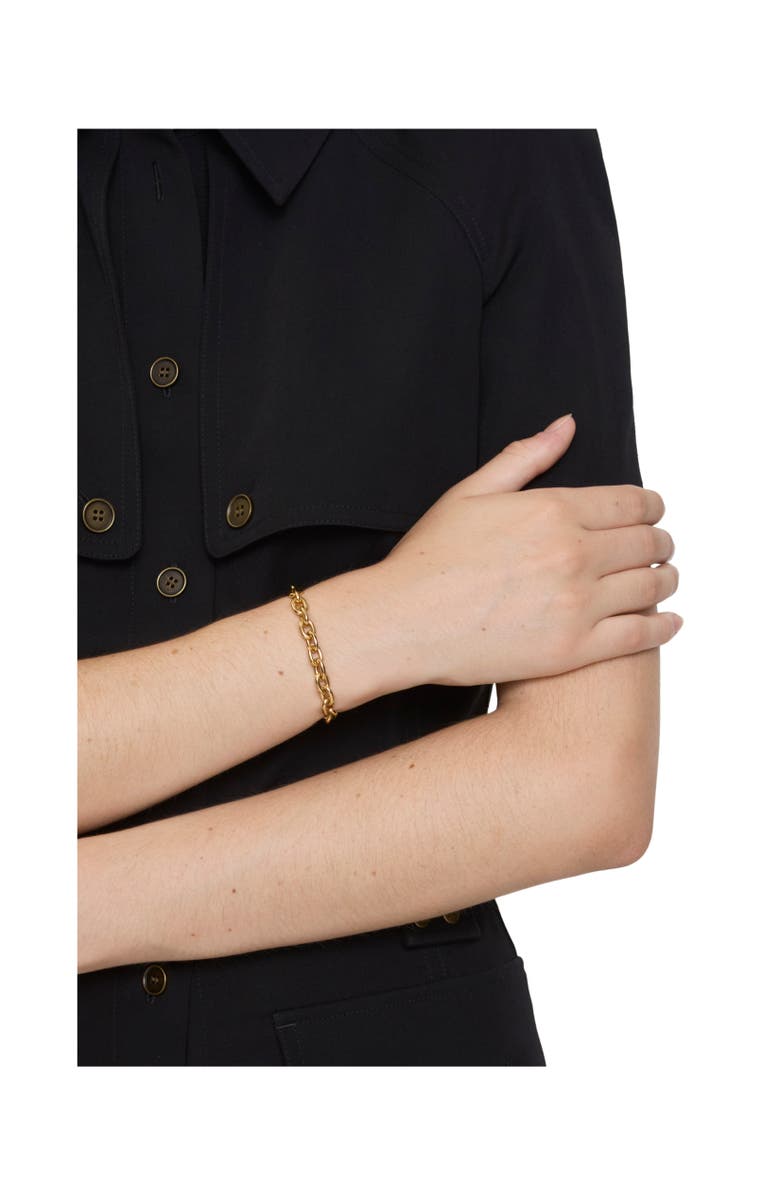 Burberry Charm Chain Bracelet, Alternate, color, 