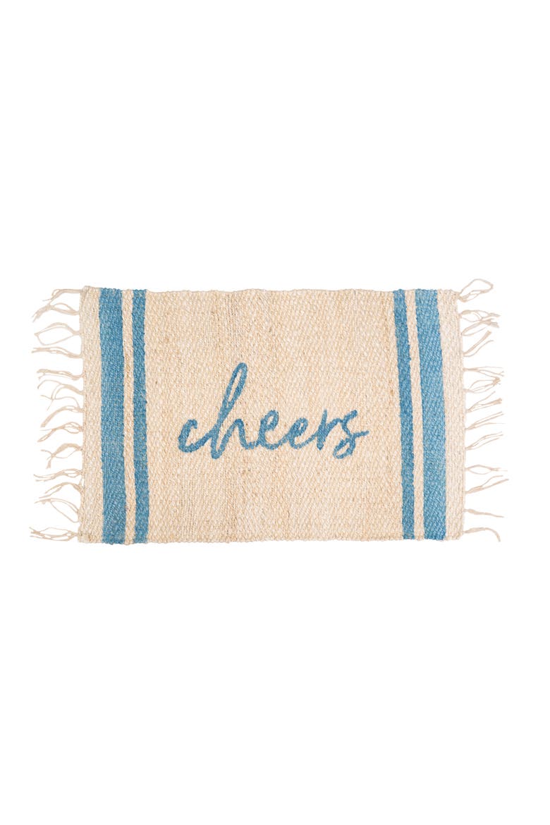 Cheers Jute Rug, Main, color, Blue