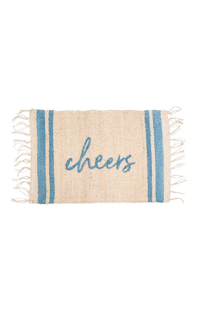 carol & frank Cheers Jute Rug, Main, color, Blue