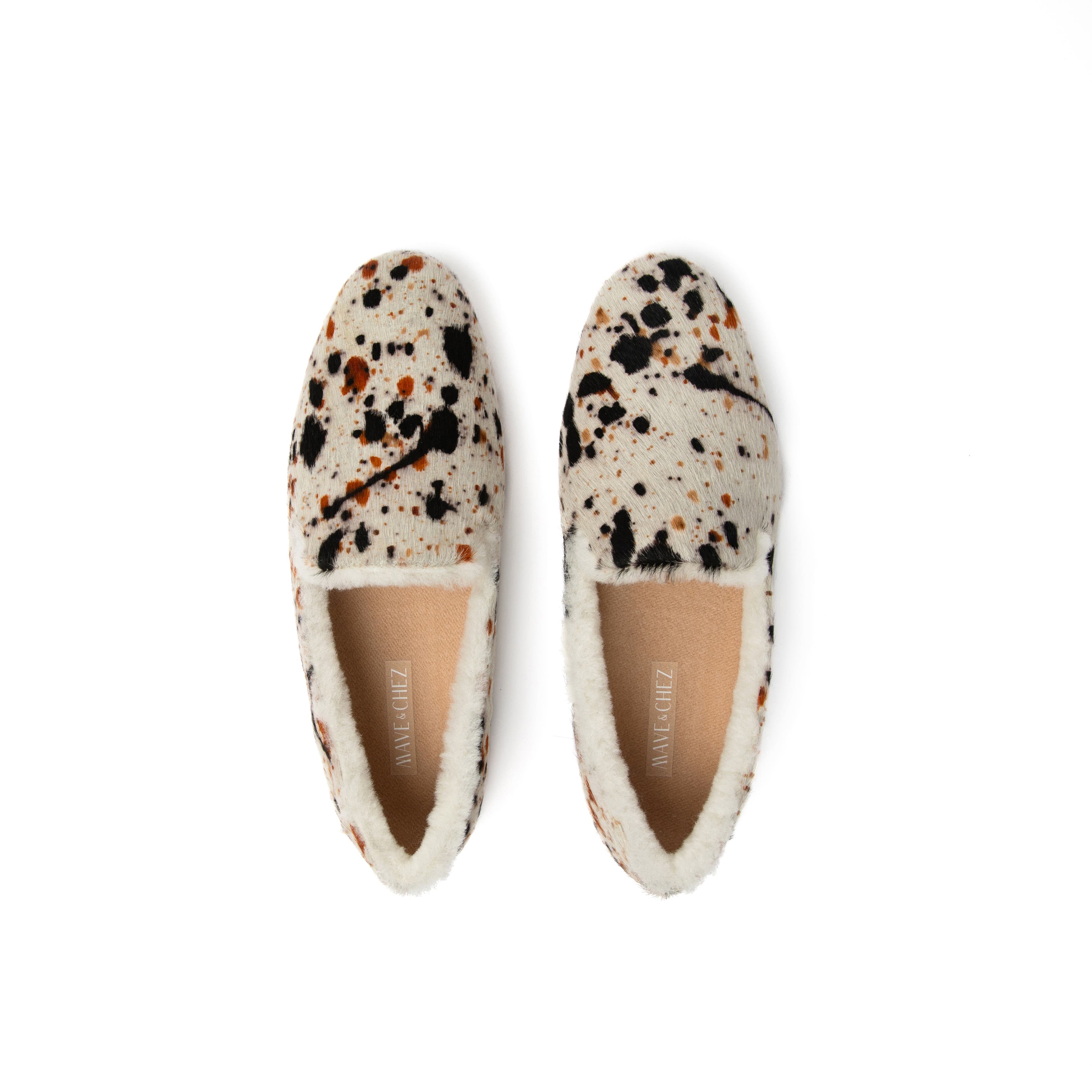 Mave 
Chez The Audrey - Classic Loafer, Alternate, color, Speckled Cow