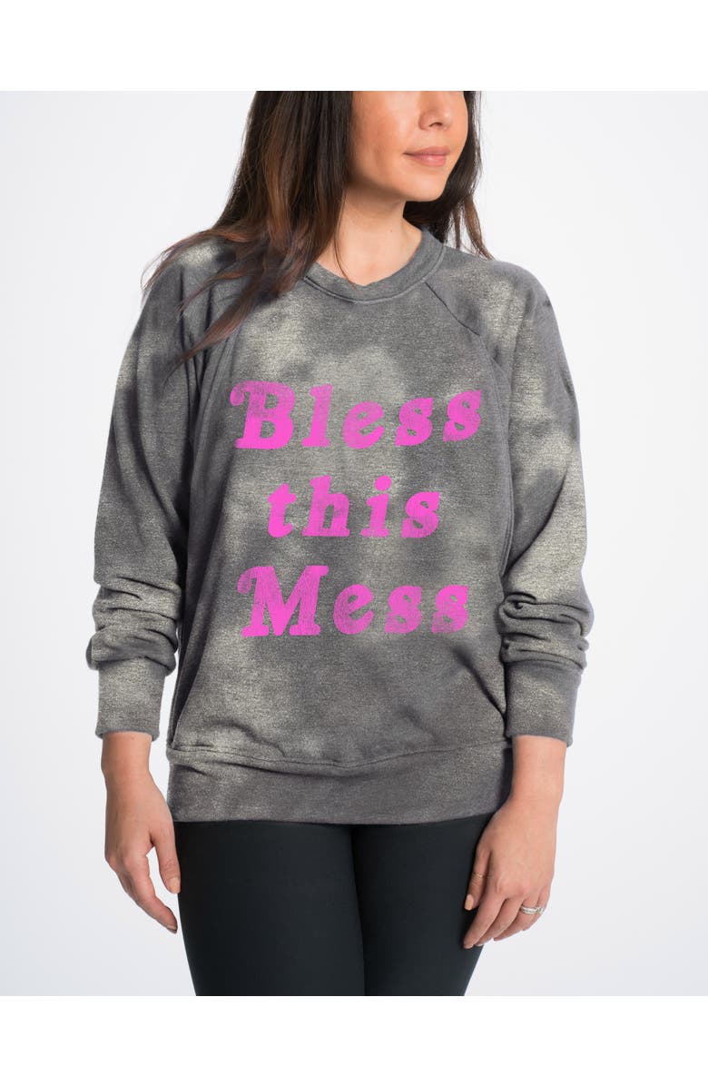 BUN Maternity Nursing Apparel Relax Nursing Sweatshirt, Alternate, color, Cloud Tie Dye