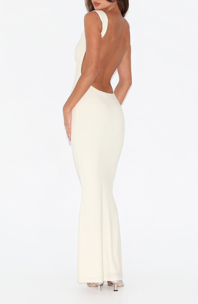 Tiger Mist Morana Evening Dress, Alternate, color, Butter Yellow