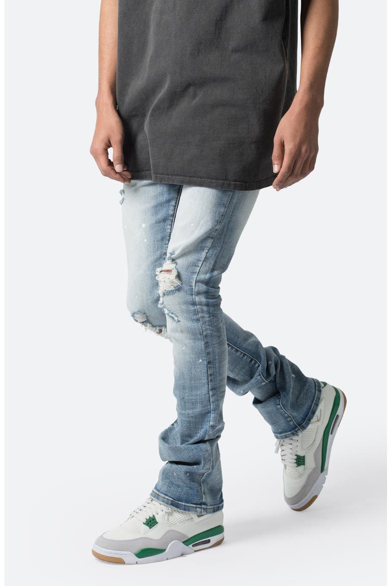 X598 Stacked Skinny Jeans, Alternate, color, BLUE