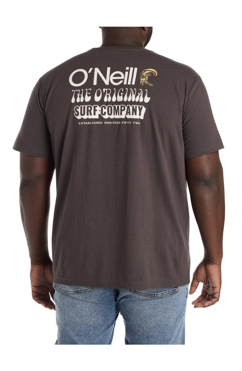 O
Neill Big
Tall Verbiage Graphic Tee, Main, color, Graphite