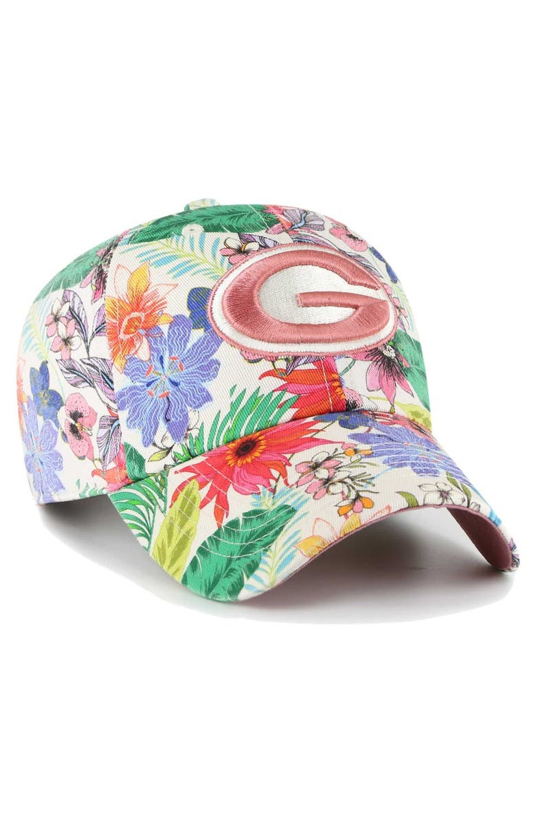 '47 Women's '47 Natural Georgia Bulldogs Pollinator Clean Up Adjustable Hat, Alternate, color, 