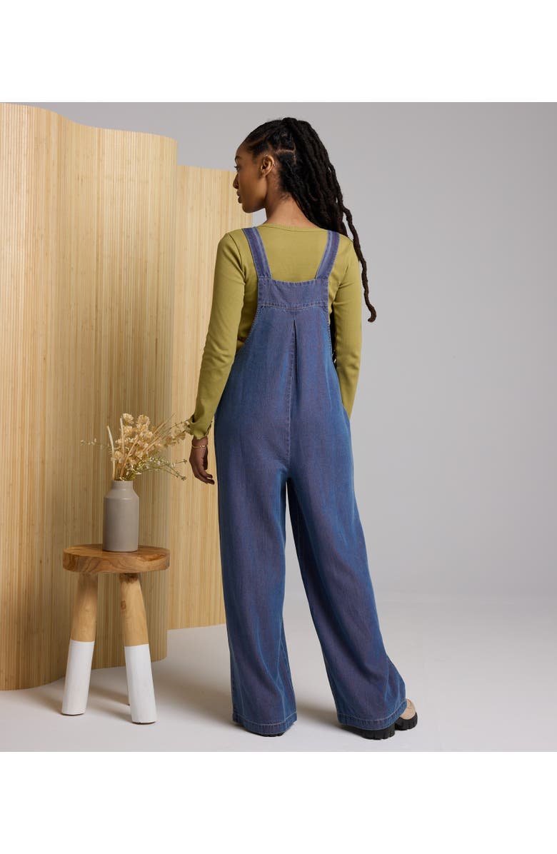 Known Supply Georgia Overall, Alternate, color, Dark Wash