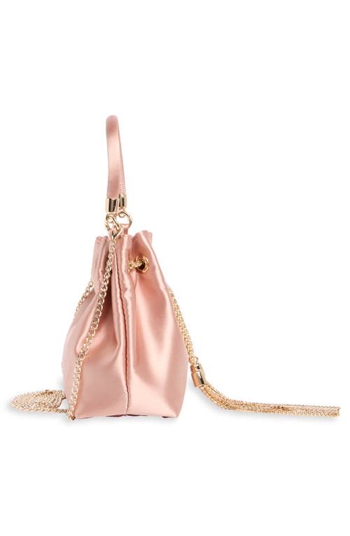 Shop Olga Berg Amanda Satin Bucket Bag