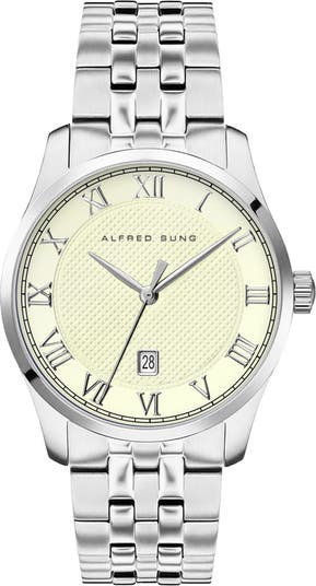 Tempus Stainless Steel Bracelet Watch, 42mm
