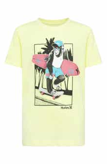 Hurley Kids' Monkey Graphic T-Shirt