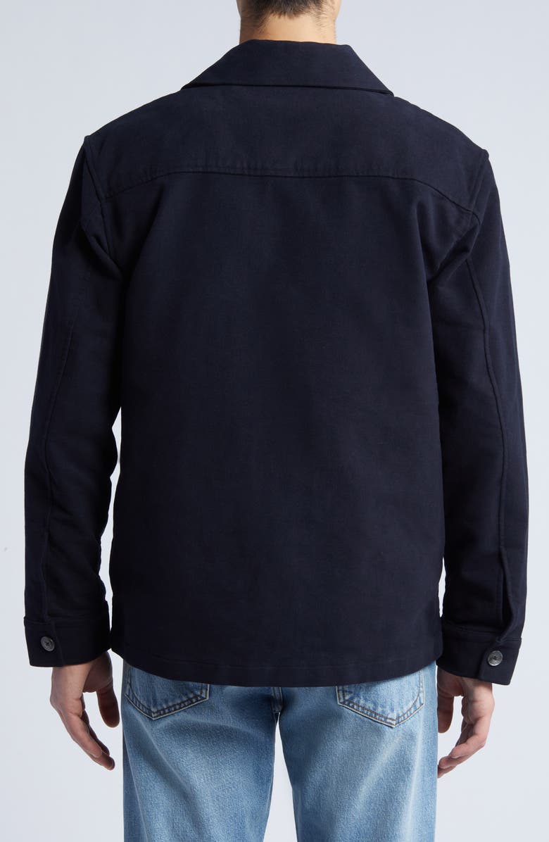 NN07 Asger 1724 Moleskin Cotton Shirt Jacket, Alternate, color, 