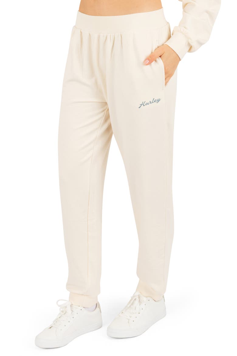 Palm Sea Joggers, Alternate, color, CREAM