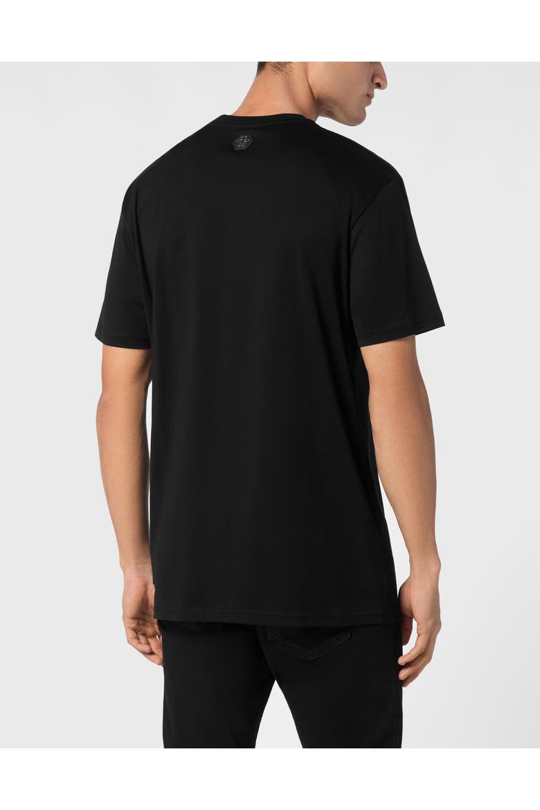 Jersey T-Shirt Round Neck Ss Strass Racing Club Men, Alternate, color, black