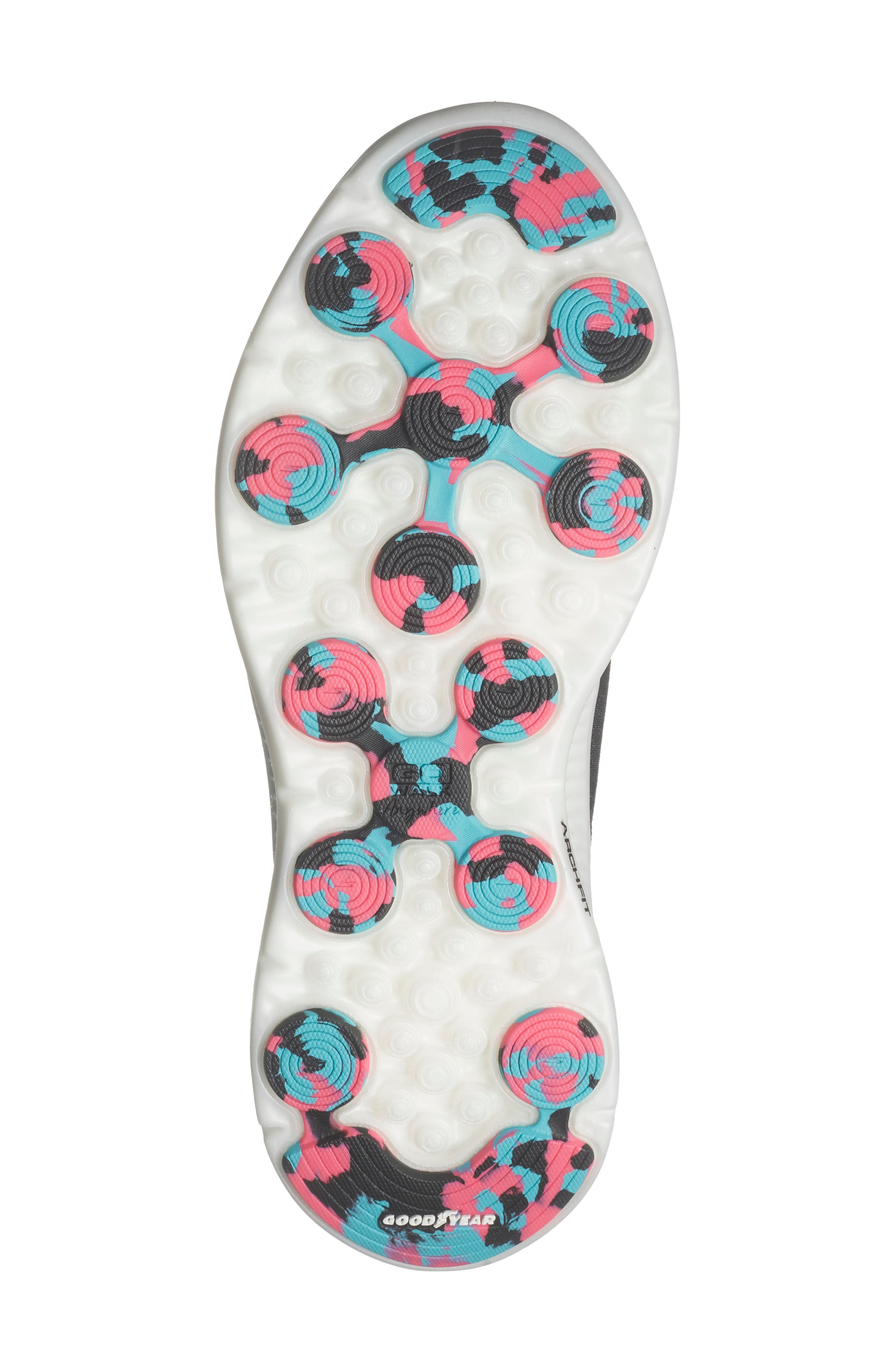 SKECHERS Slip-Ins Go Walk Anywhere Sneaker, Alternate, color, Black Multi