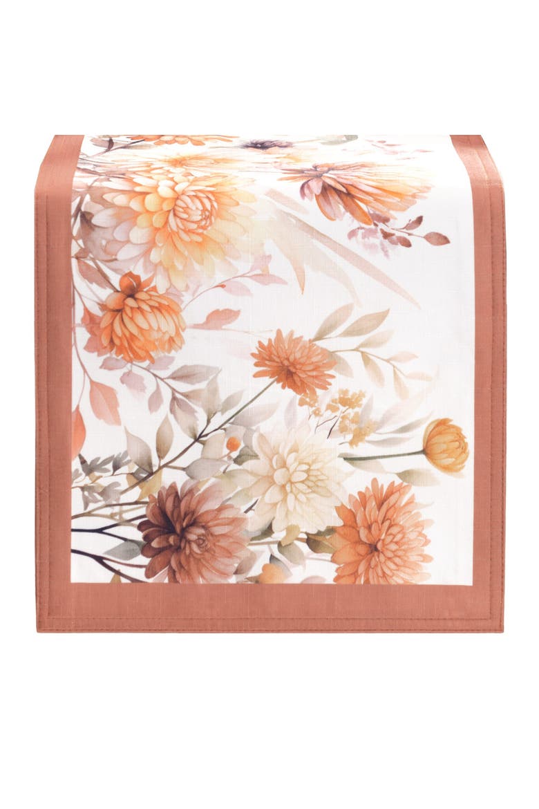 Autumn Blooms Table Runner Multicolor - 13"W x 70"L, Alternate, color, Multicolor