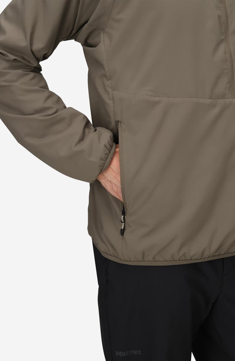 Marmot Aerothermal Half Zip Pullover, Alternate, color, Claystone