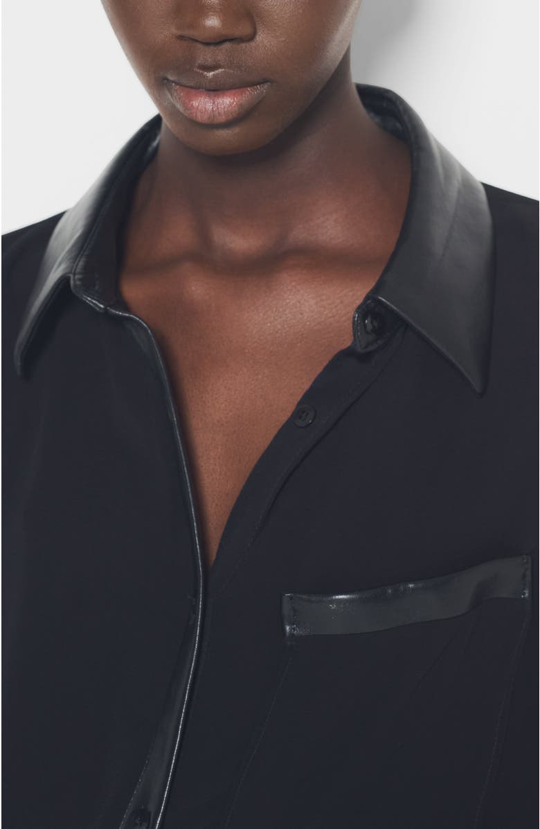 AS by DF Faith Blouse, Alternate, color, Black