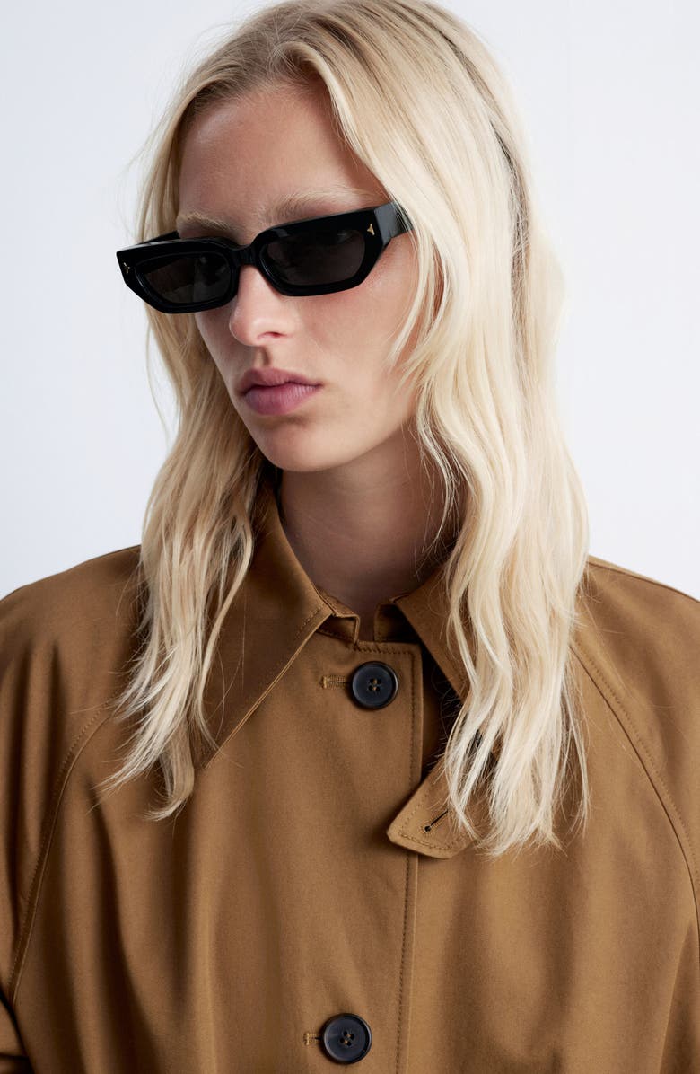 & Other Stories Cotton Trench Coat, Alternate, color,