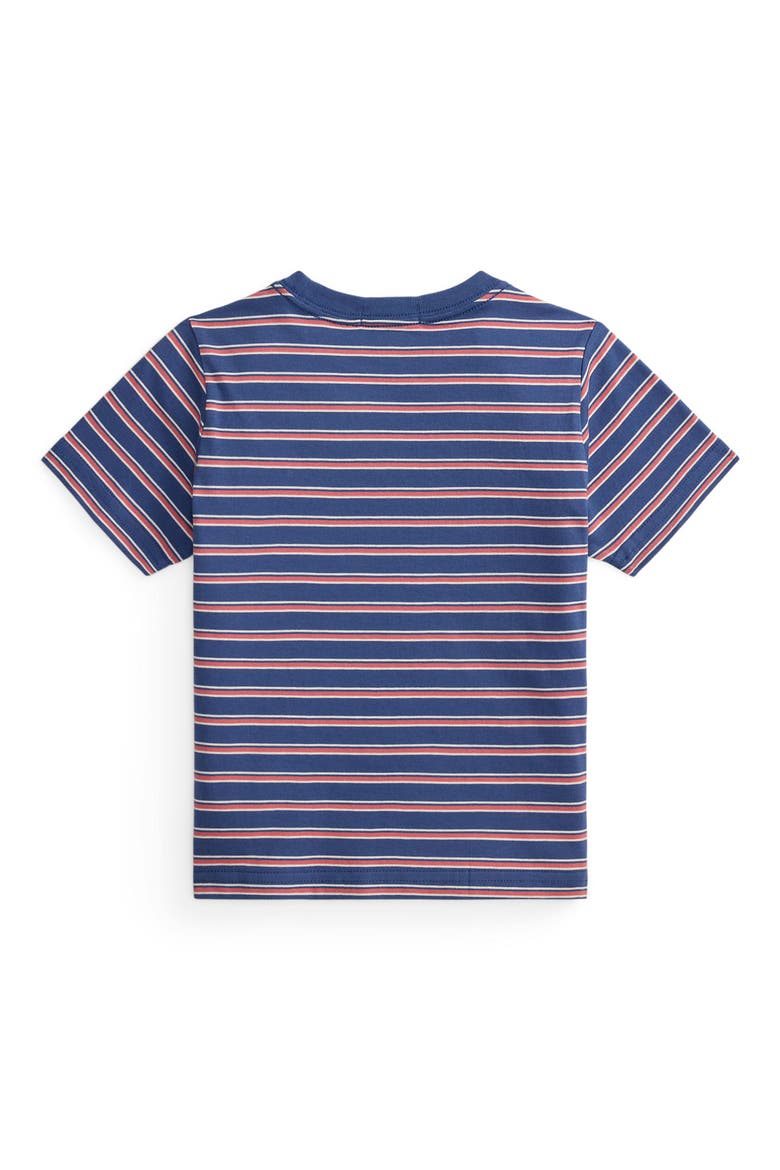 Kids' Stripe Cotton T-Shirt, Alternate, color, OLD ROYAL MULTI