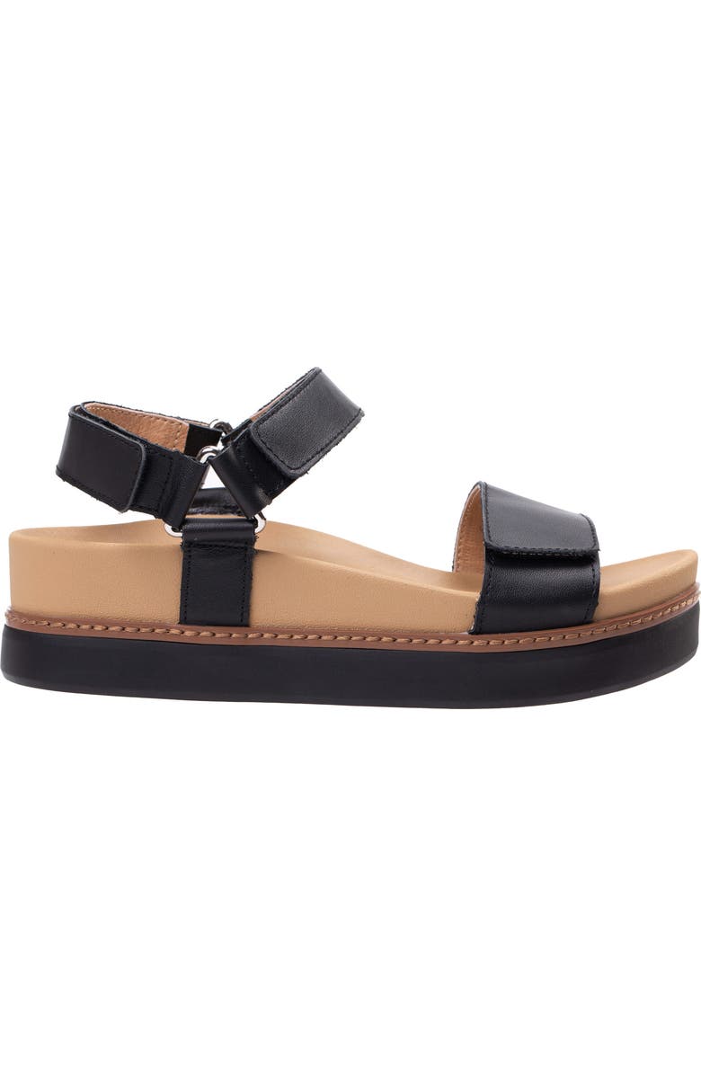 Revitalign Kiera Ankle Strap Sandal, Alternate, color, Black