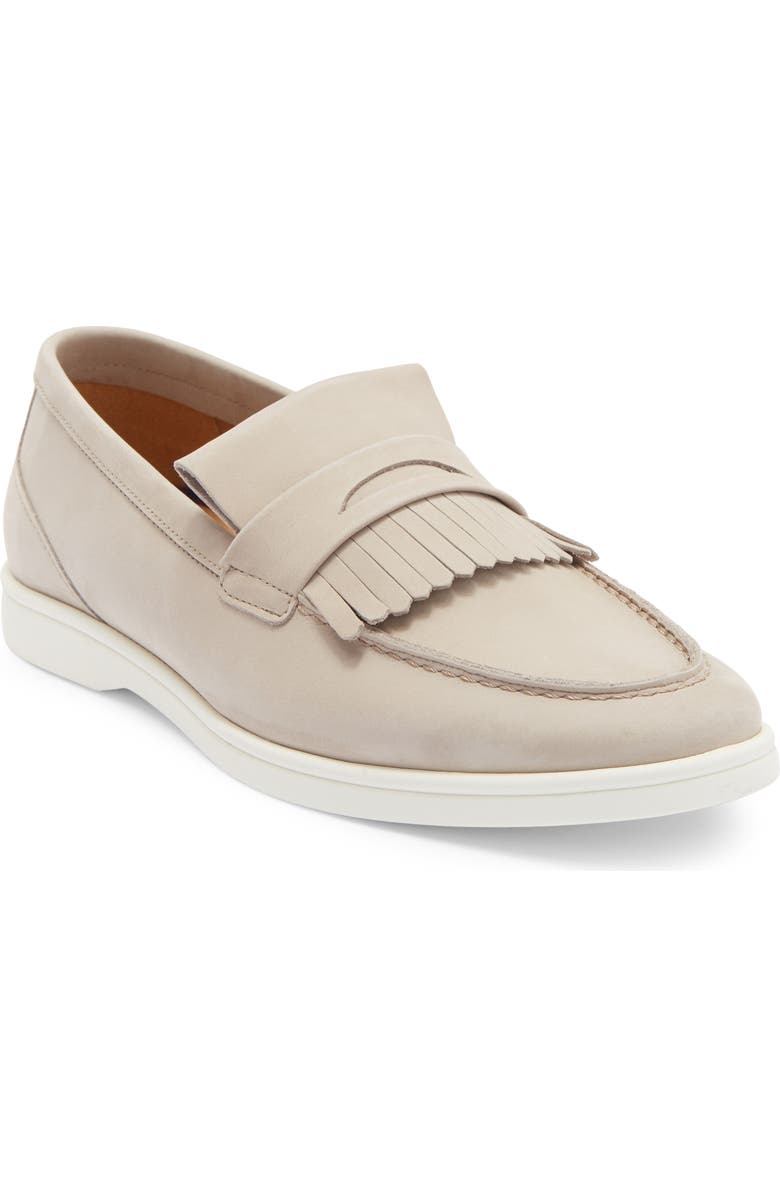 Kurt Geiger London Julian Kiltie Loafer, Main, color, Grey/ Light