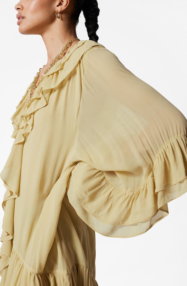 & Other Stories Flounced Drop Waist Dress, Alternate, color, 