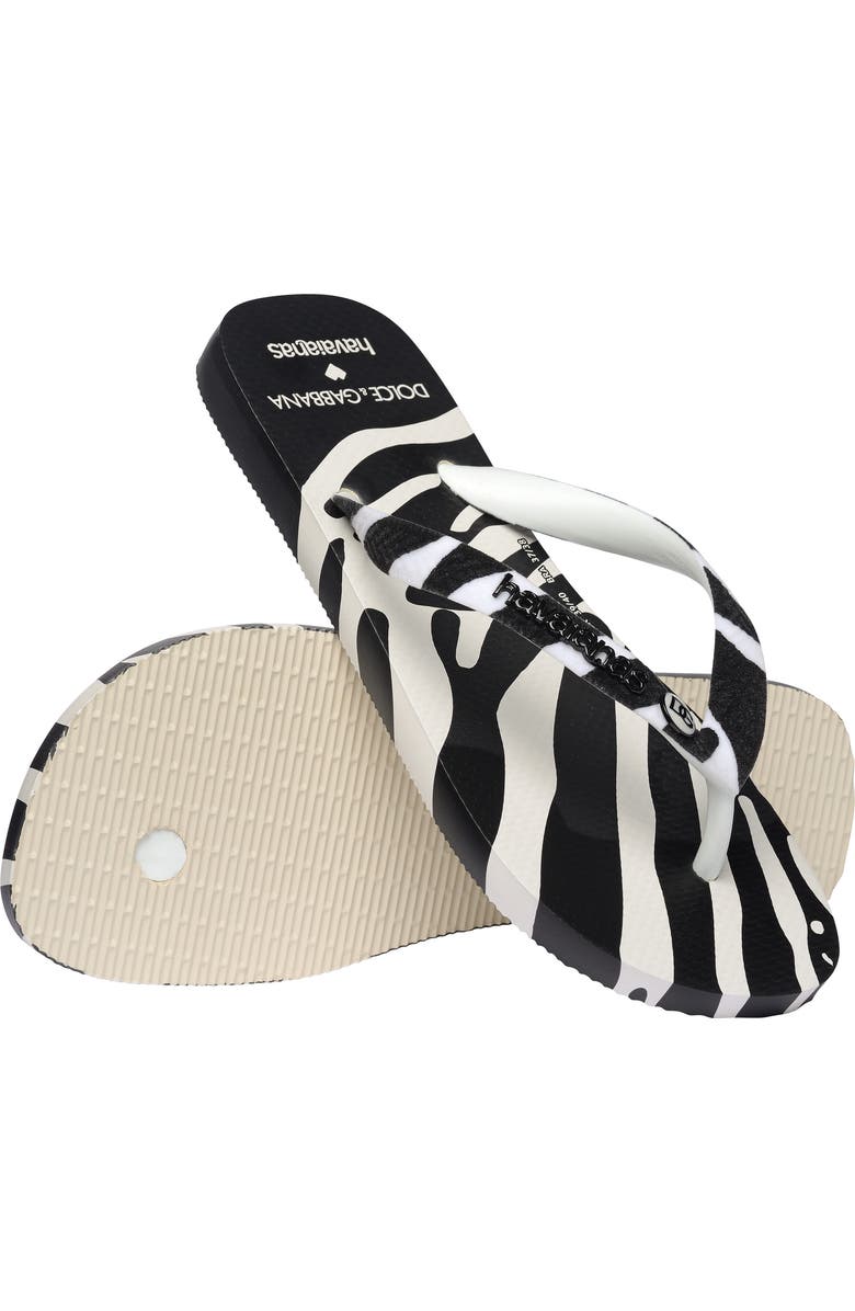 Havaianas x Dolce & Gabbana Flip Flop, Alternate, color,