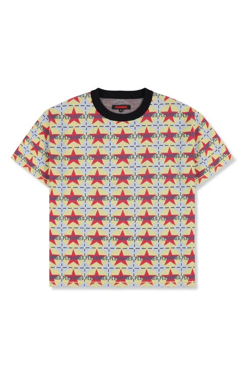 Tabs Cotton Jacquard T-Shirt