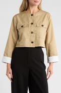 AREA STARS Emi Cuffed Crop Jacket