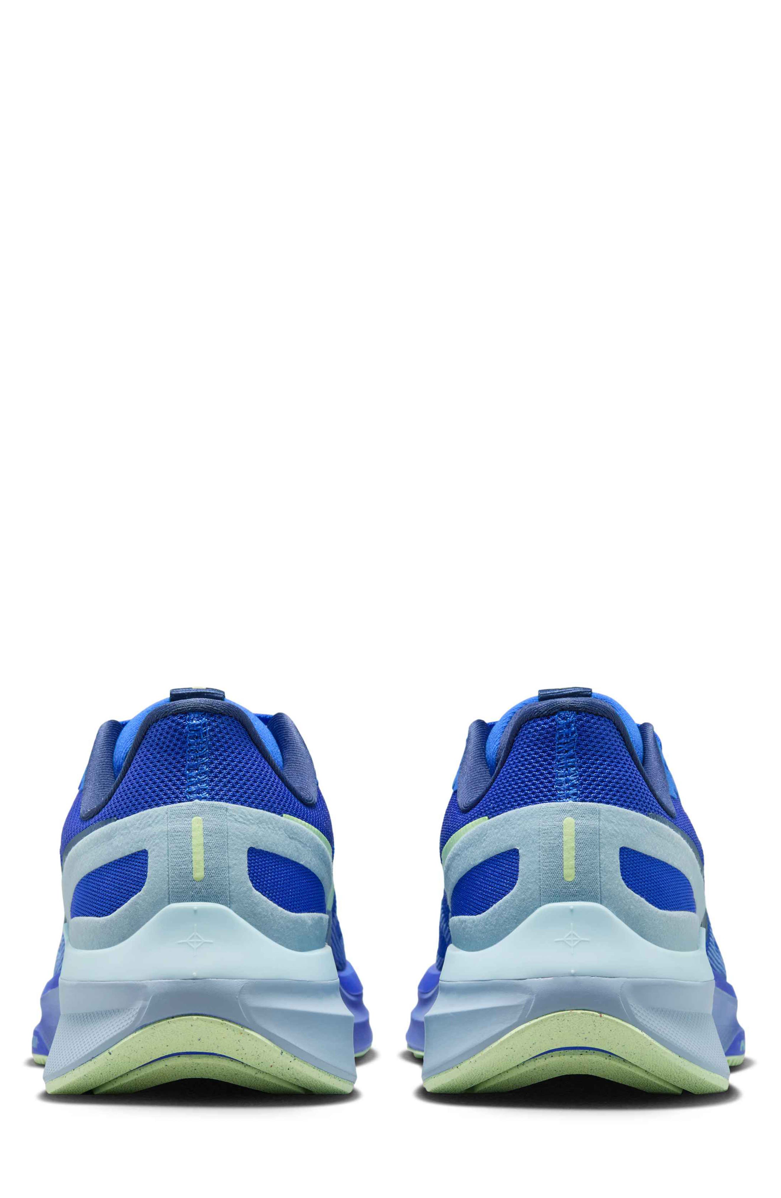 Air Zoom Structure 25 Running Shoe, Alternate, color, HYPER ROYAL/ MIDNIGHT NAVY