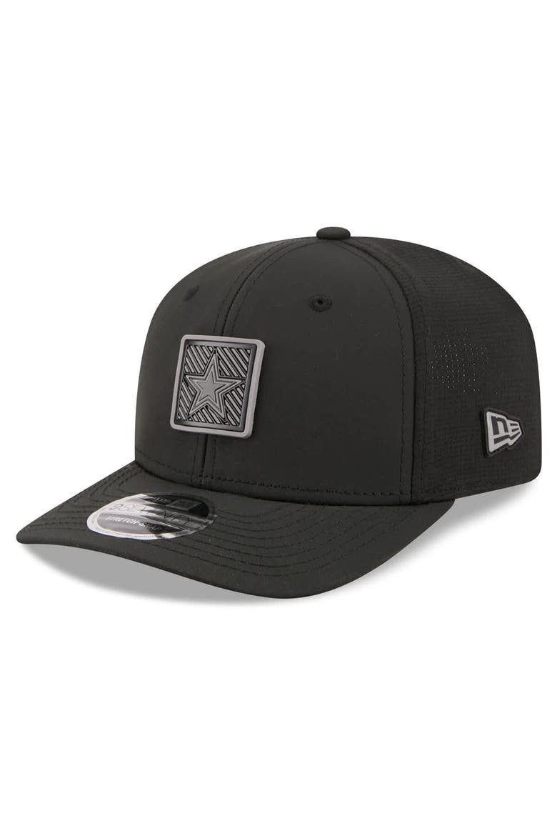 Men's New Era  Black Dallas Cowboys 2026 NFL Training Camp 9SEVENTY Adjustable Hat, Alternate, color, Black