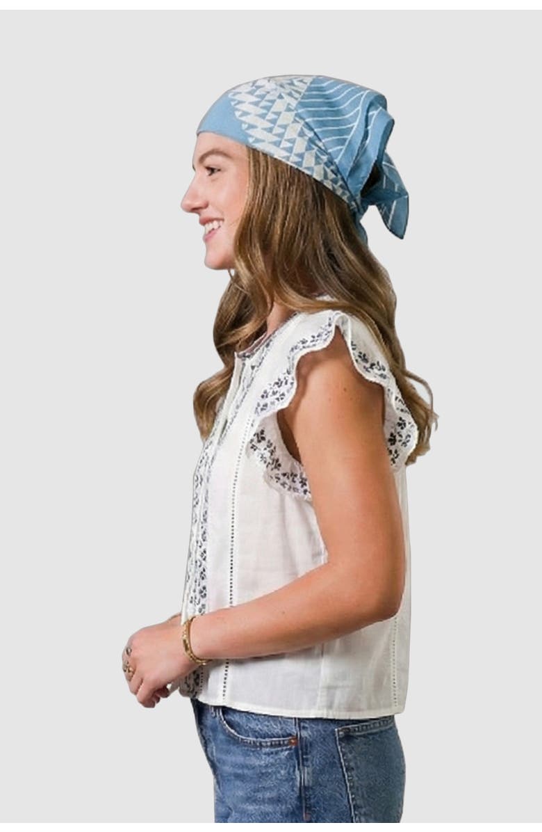 West Of Diana Top, Alternate, color, Kona Embroidery