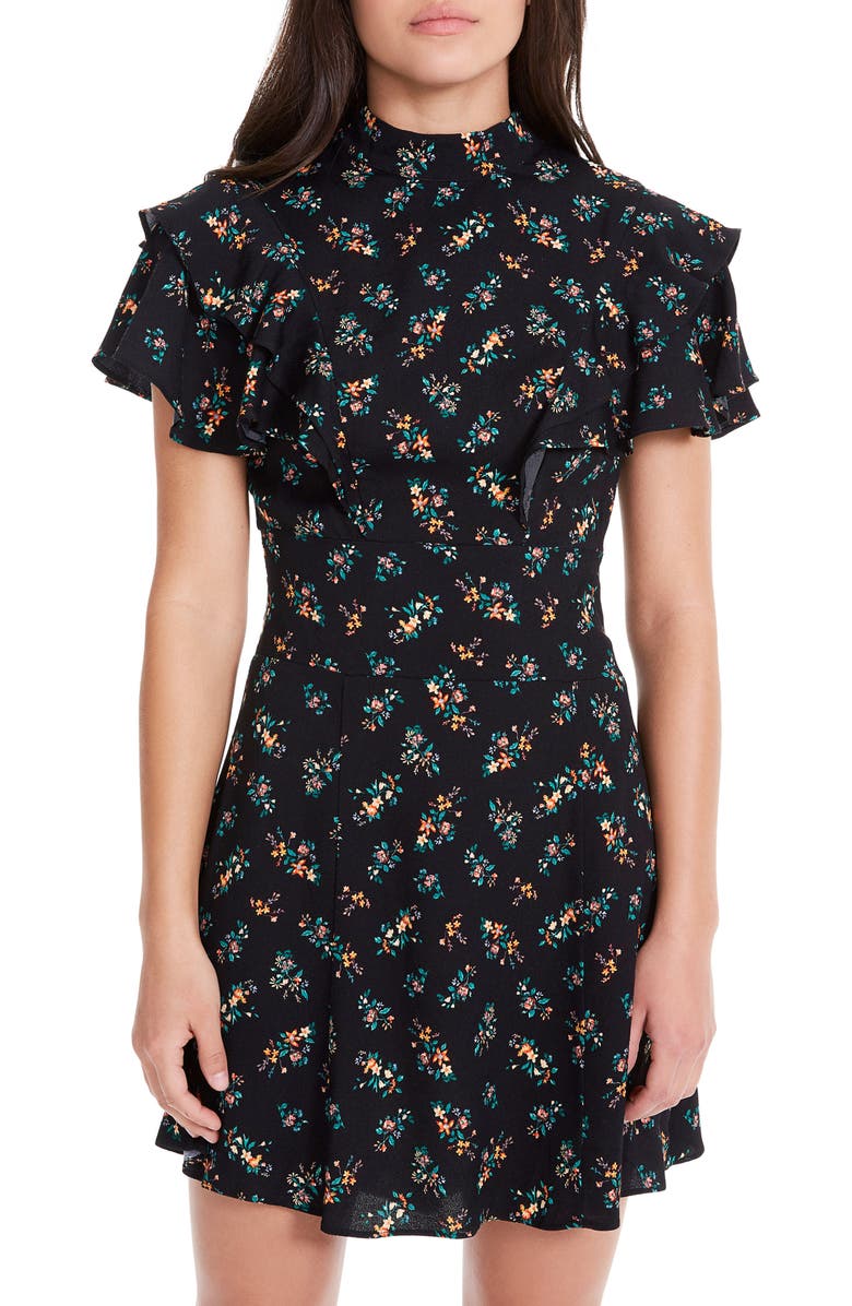 AFRM Viola Ruffle Minidress, Alternate, color,