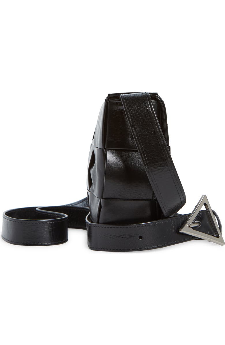 Bottega Veneta Cassette Intrecciato Leather Crossbody Bag, Alternate, color,