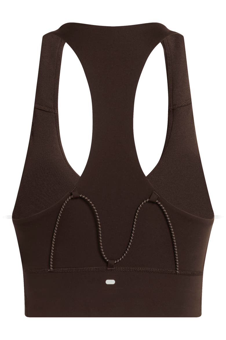 Adi365 Pocket Sports Bra, Alternate, color, AURORA COFFEE